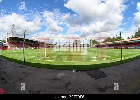 General view of the Broadfield Stadium home of Crawley Town FC Stock Photo