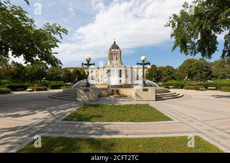 Provincial Legislature, Winnipeg, Manitoba, Canada Stock Photo