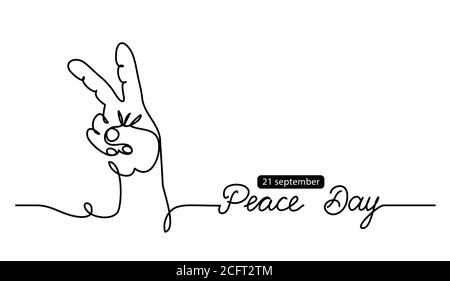 Set of Posters for International Peace Day Vector Stock Vector by ©robuart  174574022