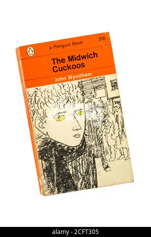 A paperback copy of The Midwich Cuckoos by John Wyndham. First published in 1957. Stock Photo