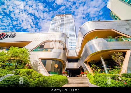 BANGKOK, THAILAND - DECEMBER 16, 2018 - Modern Buildings on a Sunny Day in Bangkok, Thailand on December 16, 2018 in Bangkok, Thailand Stock Photo