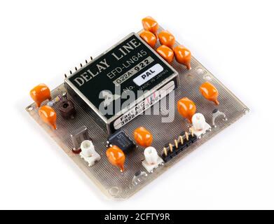 delay line Stock Photo