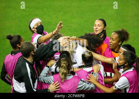 Cacau of Corinthians during the campeonato Brasileiro Feminino