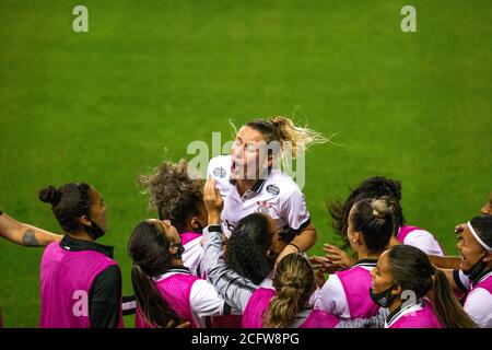 Cacau of Corinthians during the campeonato Brasileiro Feminino