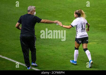 Cacau of Corinthians during the campeonato Brasileiro Feminino