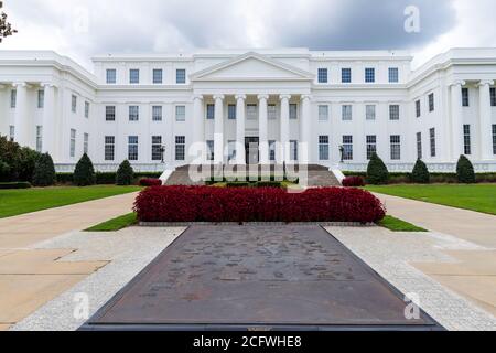 Montgomery, AL / USA - August 27, 2020: Alabama Department of Archives & History Stock Photo