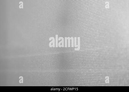 Abstract metal repeating pattern with selective focus Stock Photo