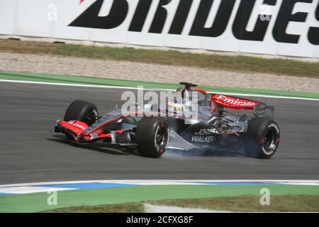 Pedro de la Rosa, ESP, McLaren Mercedes, F1, Grand Prix of Germany, Hockenheim 2006, , Stock Photo