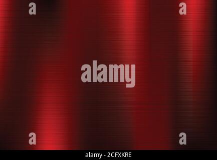 Abstract red metallic sheet pattern design of glossy style pattern background. Use for ad, poster, artwork, template design, print. illustration Stock Vector