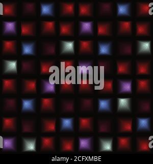 Abstract design of cube fantasy colorful pattern artwork design background. Use for ad, poster, artwork, template design, print. illustration vector Stock Vector