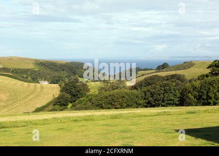 Hope Cove, Kingsbridge, Devon, England, United Kingdom. Stock Photo