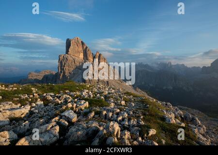 geography / travel, Italy, Dolomites, Averau, view from southeast, Additional-Rights-Clearance-Info-Not-Available Stock Photo