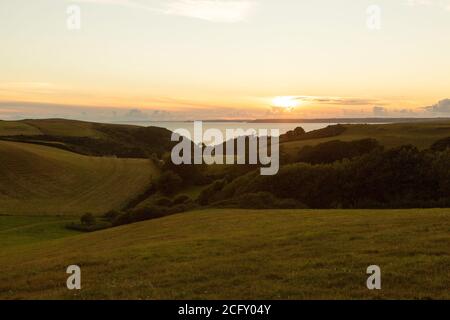 Hope Cove, Kingsbridge, Devon, England, United Kingdom. Stock Photo