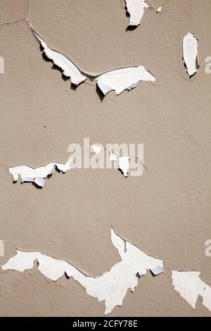 Peeling paint on Wall Stock Photo