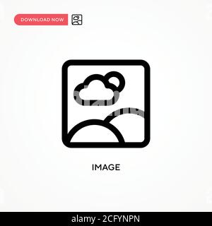 Image Simple vector icon. Modern, simple flat vector illustration for web site or mobile app Stock Vector
