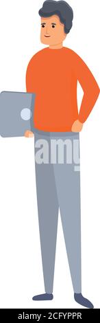 Outsource icon. Cartoon of outsource vector icon for web design isolated on white background Stock Vector