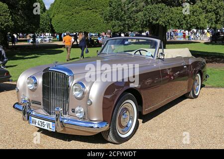 Bentley S1 Continental Drophead Coupé by Park Ward (1957), Concours of Elegance 2020, Hampton Court Palace, London, UK, Europe Stock Photo