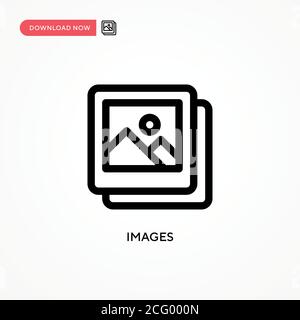 Images Simple vector icon. Modern, simple flat vector illustration for web site or mobile app Stock Vector