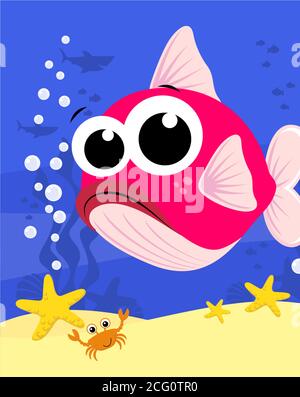 baby fish cartoon