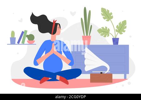 pregnant woman cartoon in house design, Belly pregnancy maternity and mother  theme Vector illustration Stock Vector Image & Art - Alamy