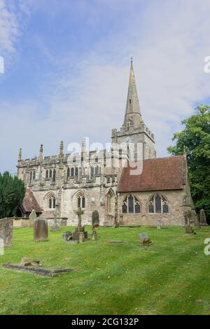 St Mary the Virgin Church, Church Lane, Lapworth, Warwickshire, England, United Kingdom Stock Photo