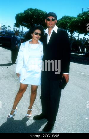 Santa Monica, California, USA 23rd March 1996 Actor Jimmy Smits and Wanda De Jesus attend the 11th Annual IFP/West Independent Spirit Awards on March 23, 1996 at Santa Monica Beach in Santa Monica, California, USA. Photo by Barry King/Alamy Stock Photo Stock Photo