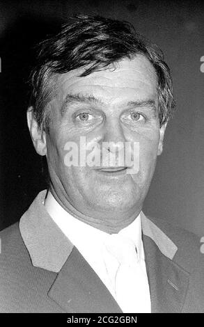 PAP LON 14 21.1.95. Library file 225015-1, dated 23.10.87. Former international showjumper Harvey Smith, who was tonight (Saturday) being held by police following a road crash in which three people died. Mr Smith was driving a horse box heavy goods vehicle which was in collision with a Ford Escort on the A59 in North Yorkshire. See PA story ACCIDENT Smith. PA News/in. Available b/w only. Stock Photo