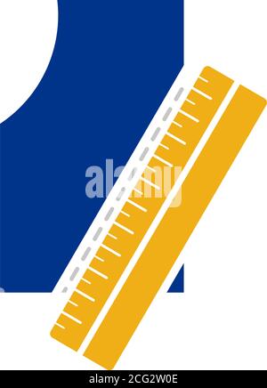 Sewing Pattern Icon. Flat Color Design. Vector Illustration. Stock Vector