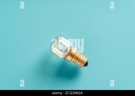A variety of lighting bulb. Retro incandescent, halogen and mercury Stock Photo