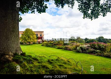 Killerton National Trust House and Garden in Devon. Stock Photo