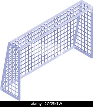 Hurling gate icon, isometric style Stock Vector