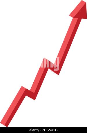 Outsource graph chart icon, isometric style Stock Vector