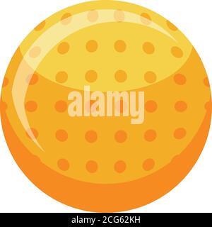 Hurling ball icon, isometric style Stock Vector