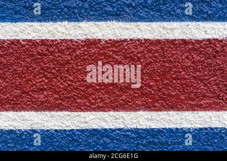Colored background. Horizontal color stripes in blue, white and red. Stock Photo