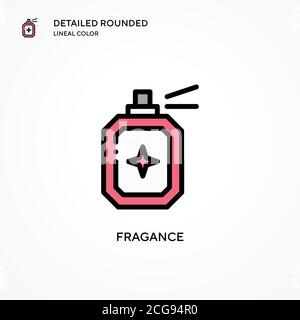 Fragance vector icon. Modern vector illustration concepts. Easy to edit and customize. Stock Vector