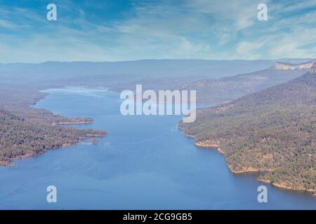 Lake Burragorang in New South Wales in regional Australia Stock Photo