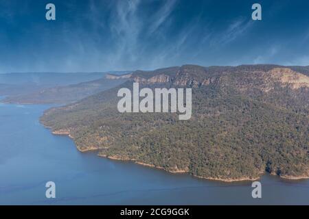 Lake Burragorang in New South Wales in regional Australia Stock Photo