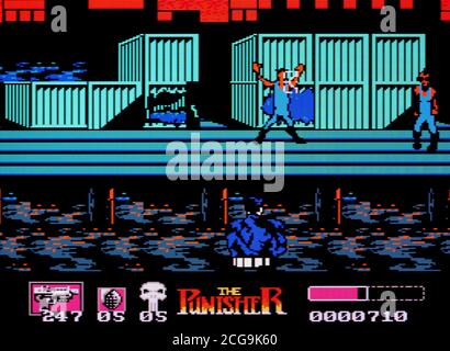 punisher nes game