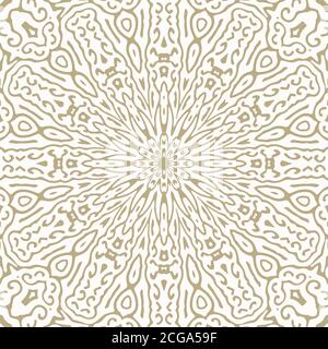 Oriental Seamless Vector Pattern - Repeating ornament for textile, wraping paper, fashion etc. Stock Vector