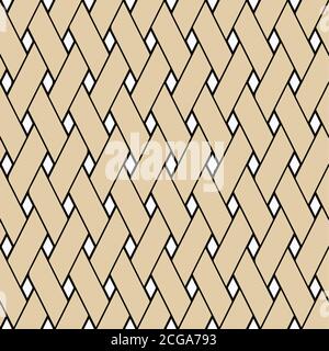 Weave Seamless Vector Pattern illustration Stock Vector
