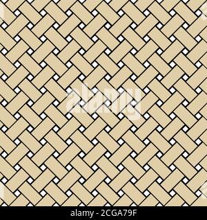 Weave Seamless Vector Pattern illustration Stock Vector