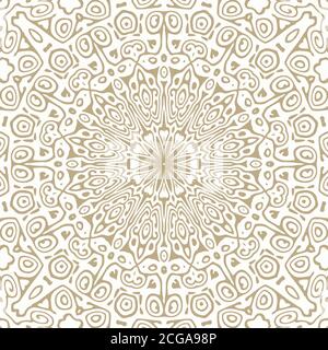 Oriental Seamless Vector Pattern - Repeating ornament for textile, wraping paper, fashion etc. Stock Vector