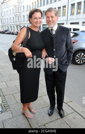 Horst Kummeth (actor) with wife Eva. Bavarian Film Award 2018-Red ...