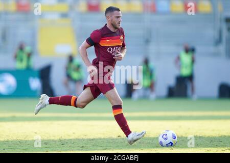 Frosinone, Italy. 13th Mar, 2019. Jordan Veretout of AS Roma during the friendly match between Frosinone and AS Roma at Stadio Benito Stirpe, Frosinone, Italy on 9 September 2020. Photo by Giuseppe Maffia. Credit: UK Sports Pics Ltd/Alamy Live News Stock Photo