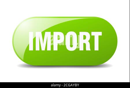 import button. rounded glass sign. sticker. banner Stock Vector Image ...