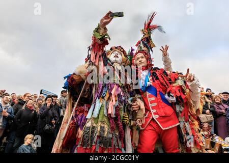 The annual Twelfth Night Celebration, performed by The Lions part
