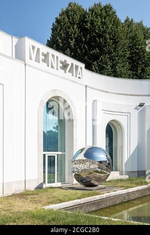 2018 Venice Architecture Biennale curated by Yvonne Farrell and Shelley McNamara. Venice Pavilion. Stock Photo