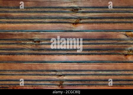 Dark wooden textured background. View from the front Stock Photo