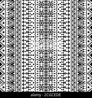 Ikat inca ethnic pattern traditional style logo design vector Stock Vector