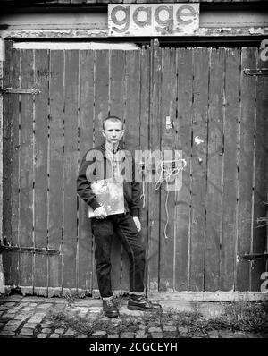 70s youth culture - Bolt Motorcycles - Stoke Newington - London - UK Stock Photo